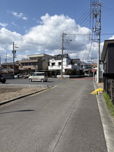 清水区堂林二丁目分譲地1号地 現地写真（前面道路含む現地写真）
