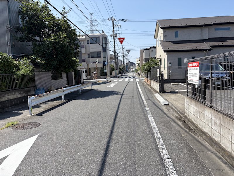 足立区西新井4丁目土地 現地写真（前面道路含む現地写真）