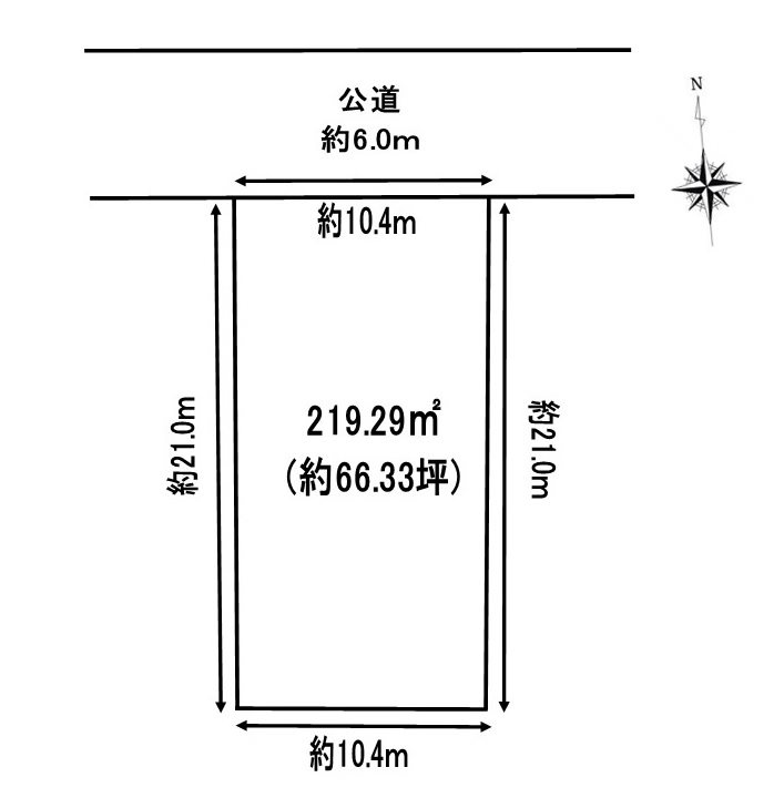 愛知県日進市梅森台５丁目 間取図・土地図