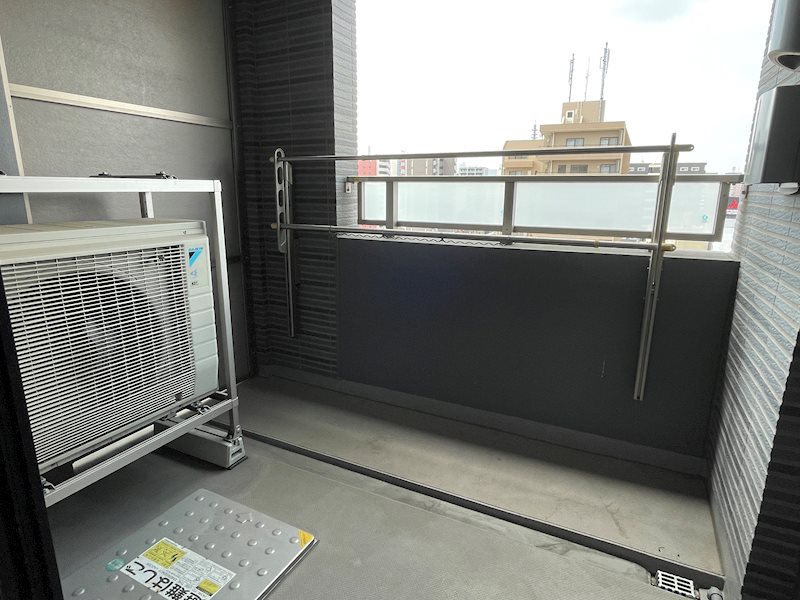 ★ゼスタタワー名古屋代官町 現地写真（バルコニー）