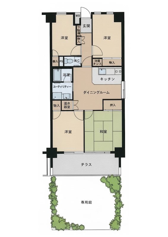 愛知県名古屋市千種区千代が丘 間取図・土地図
