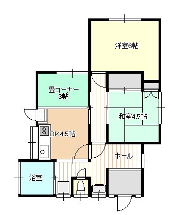 多良見町市布 売家 間取り図