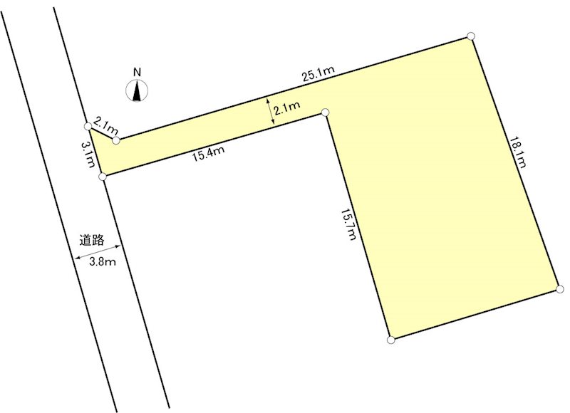 湖西市新居町内山 間取り図