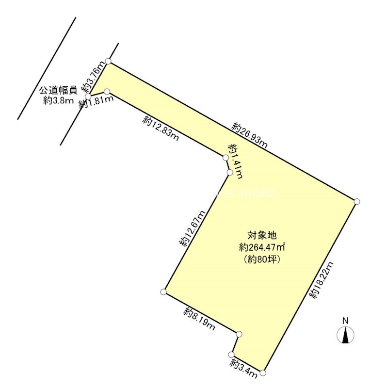 浜松市浜名区西美薗 間取り図