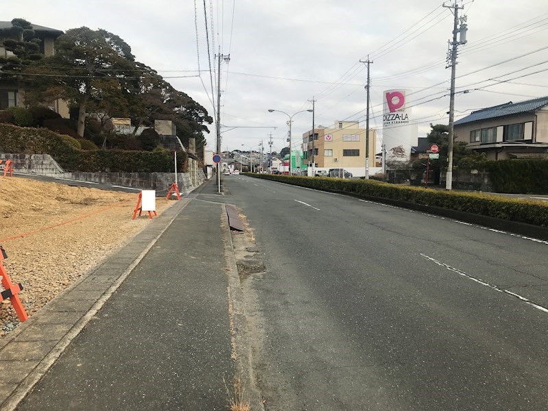 浜松市中央区鴨江3丁目 現地写真（前面道路含む現地写真）