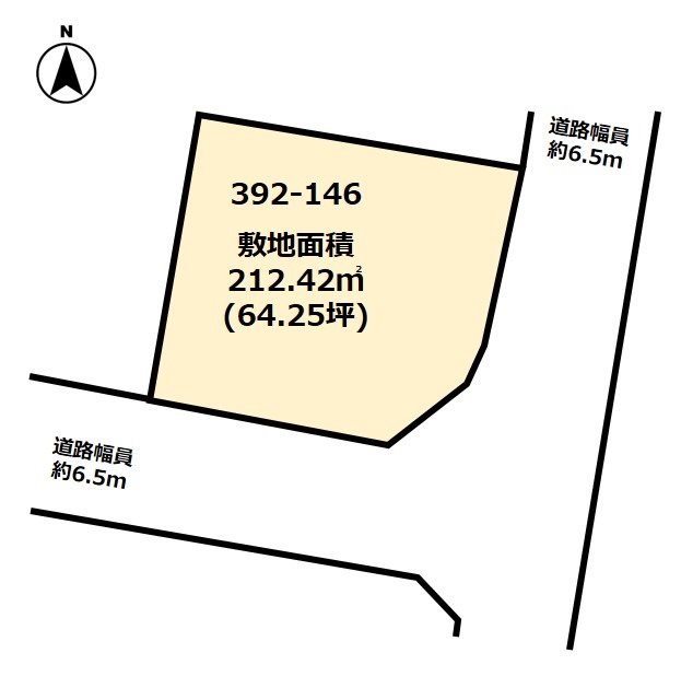 浜松市浜名区内野台4丁目 間取り図