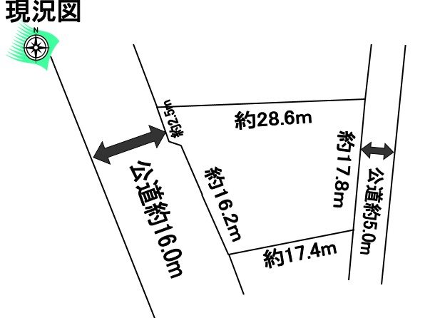 袋井市堀越  間取り図
