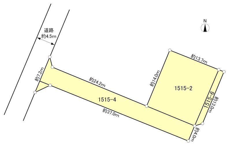 浜松市中央区曳馬2丁目 間取り図