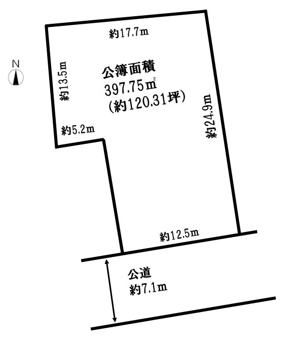 浜松市中央区笠井町 間取り図