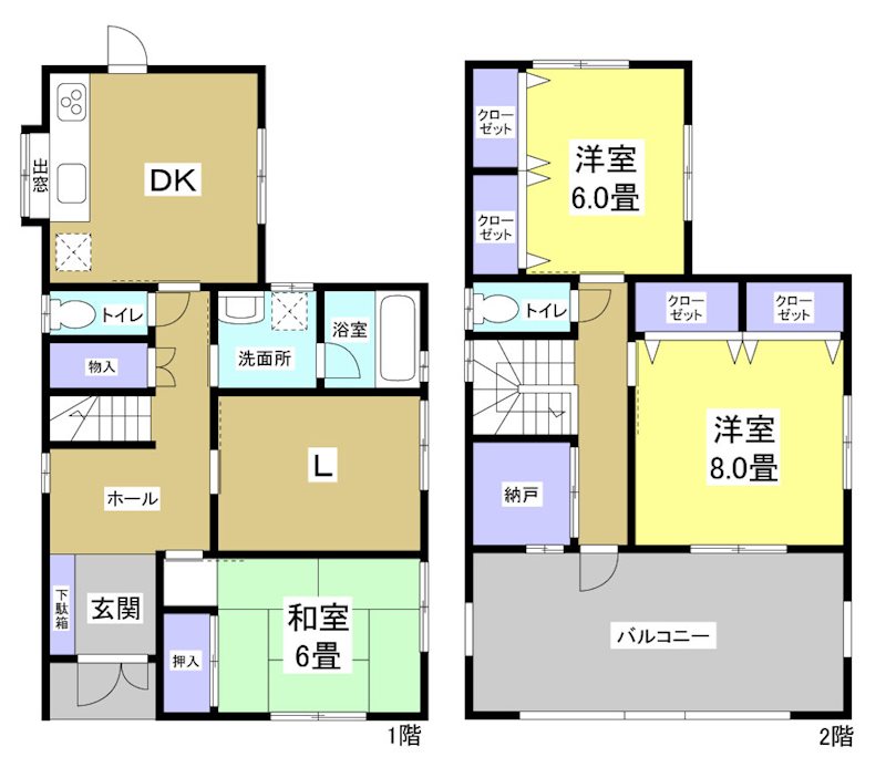 袋井市袋井 間取り図