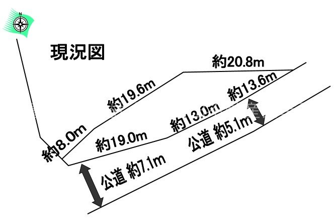 磐田市見付美登里町 間取り図
