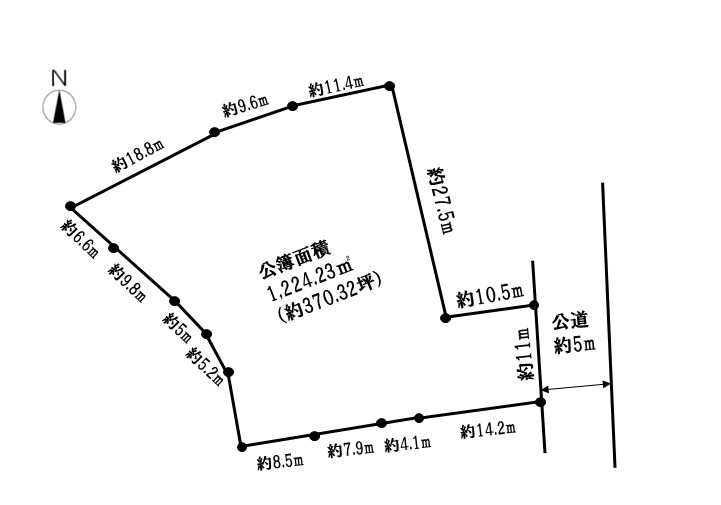 袋井市国本 間取り図
