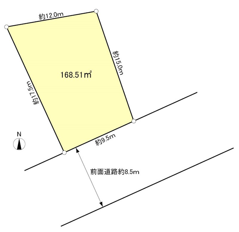 袋井市上山梨 間取り図