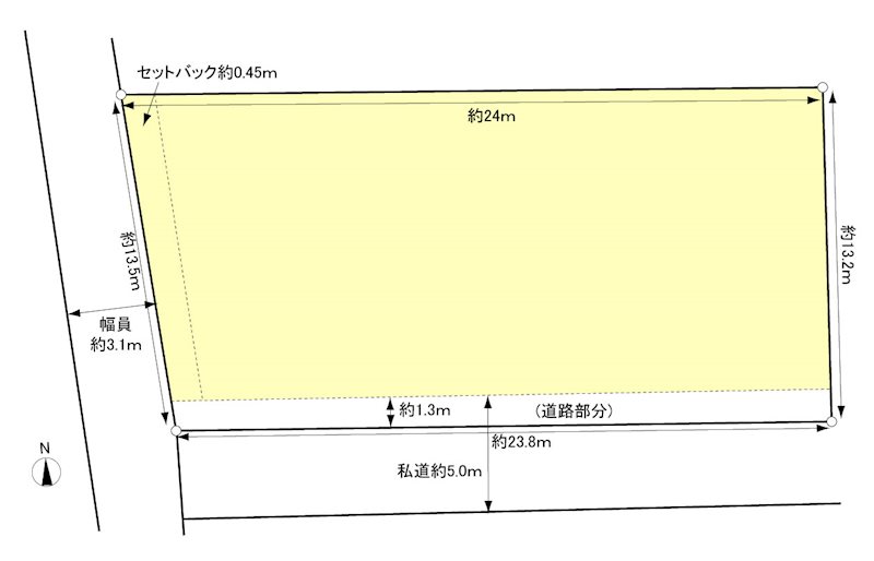 浜松市中央区広沢2丁目 間取り図