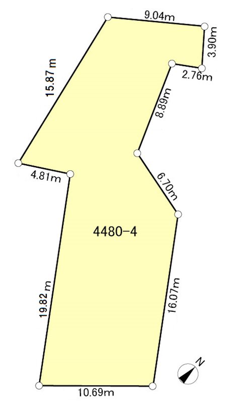 浜松市天竜区山東 間取り図