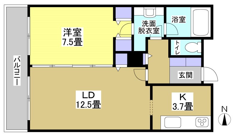 D&amp;#39;グラフォート浜松 D&amp;#39;sTower 間取り図