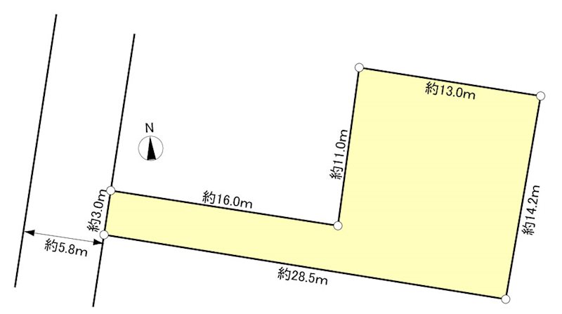浜松市中央区大島町 間取り図