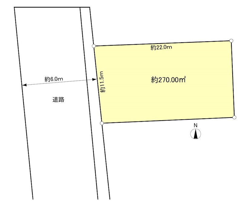 菊川市加茂 間取り図