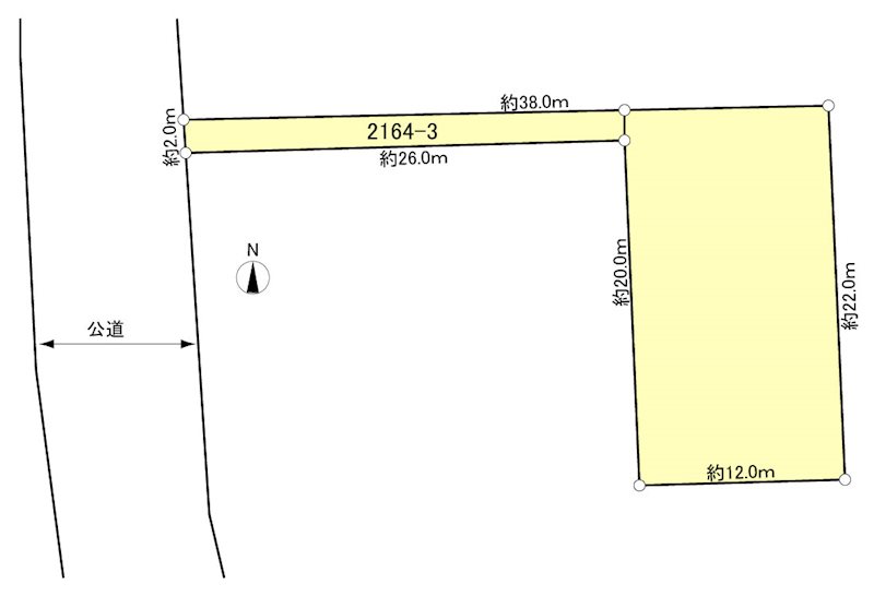 袋井市村松 間取り図