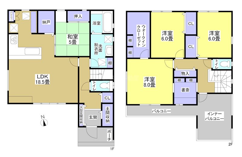 浜松市中央区助信町 間取り図