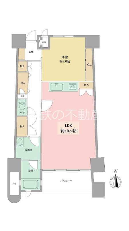 プリオール浜名湖 間取り図