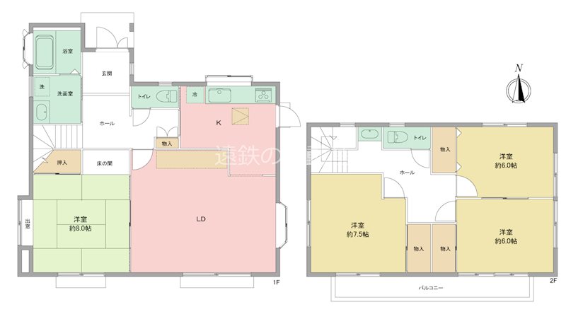 浜松市中央区篠ケ瀬町 間取図・土地図