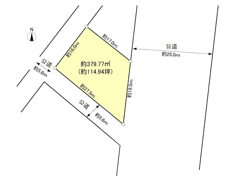 浜松市中央区初生町 間取り図