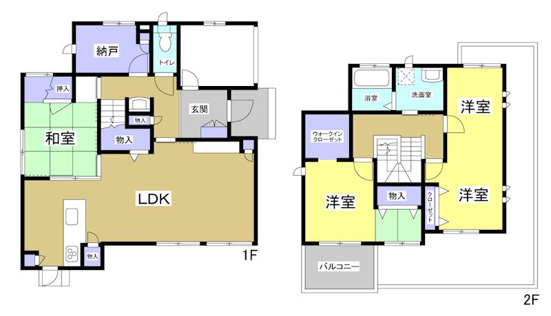 湖西市新所原東 間取り図