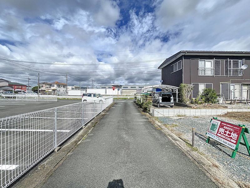 磐田市堀之内　No.2 現地写真（前面道路含む現地写真）