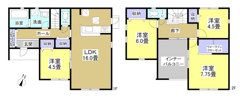 袋井市太田  間取り図