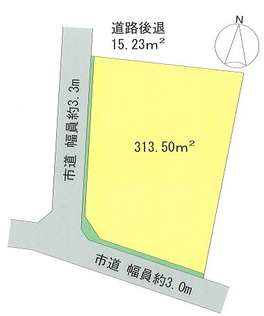 磐田市西之島 間取り図