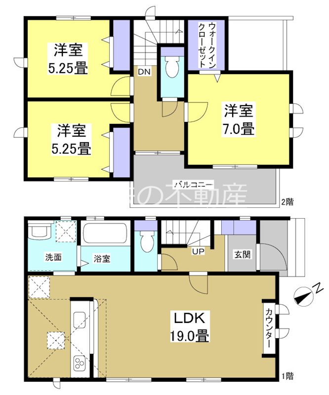 湖西市新居町新居 間取り図