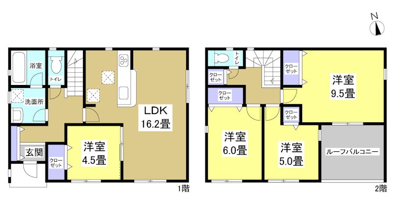 浜松市中央区田尻町 間取り図