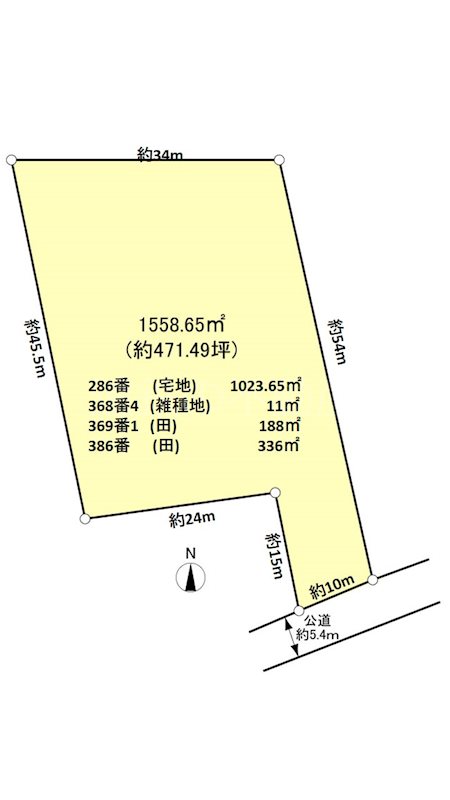 袋井市浅岡 間取り図