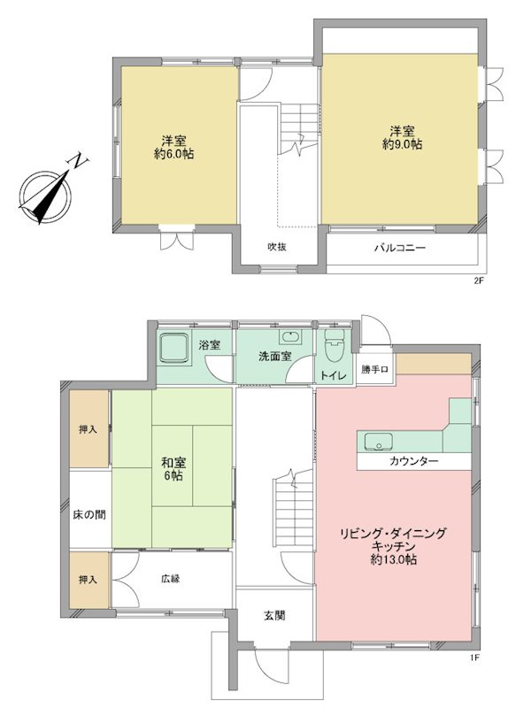 浜松市浜名区引佐町井伊谷 間取り図