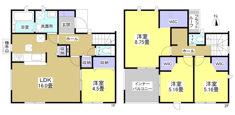 袋井市松原 間取り図