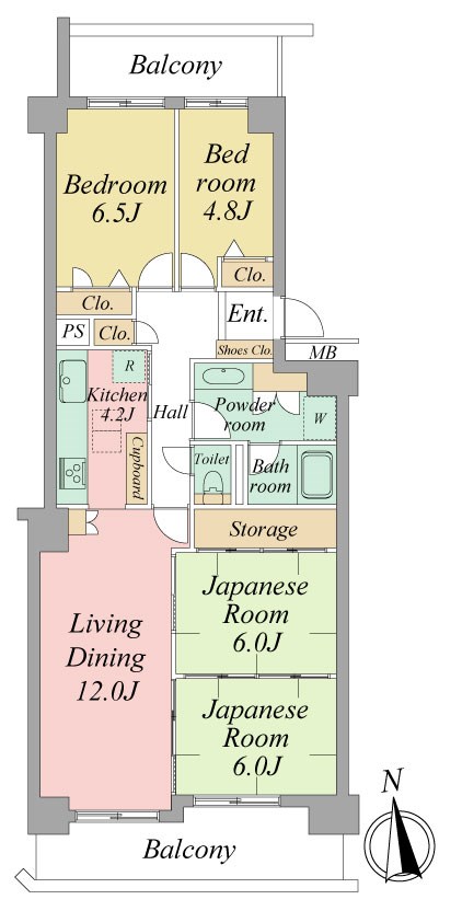 佐鳴台パーク・ホームズ 間取り図