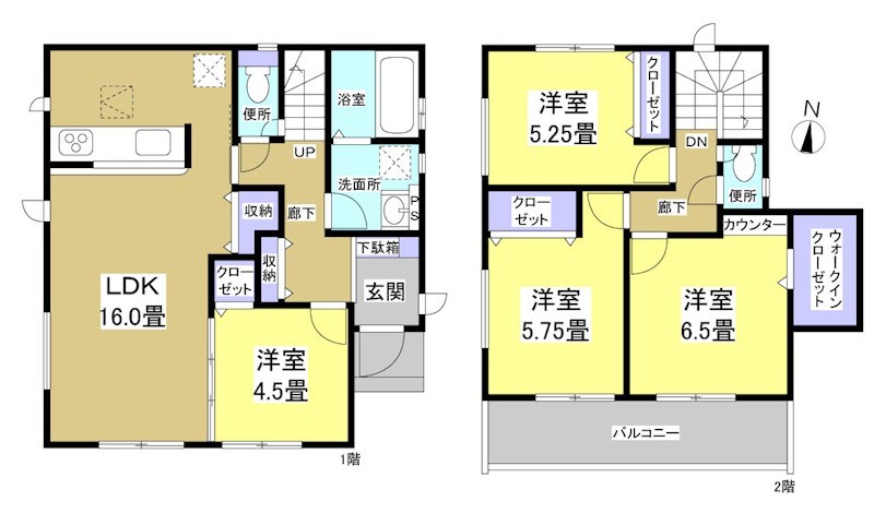 浜松市中央区中島2丁目 間取り図