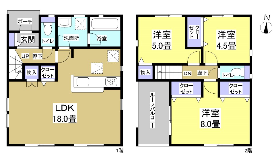 浜松市中央区上新屋町 間取り図