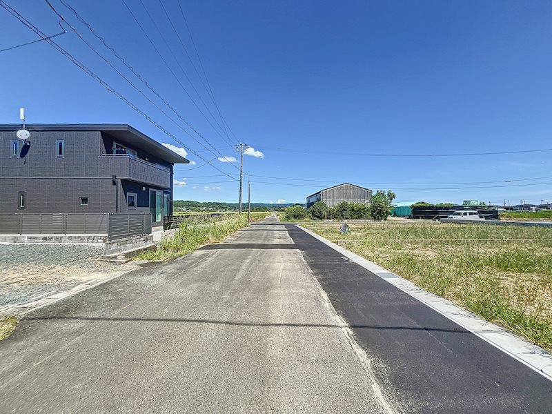 袋井市浅名 現地写真（前面道路含む現地写真）