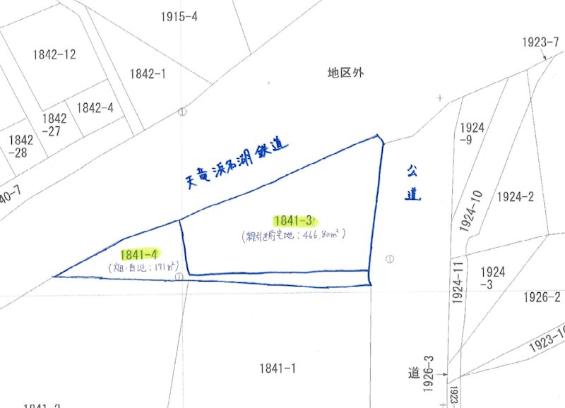 浜松市浜名区根堅 間取り図