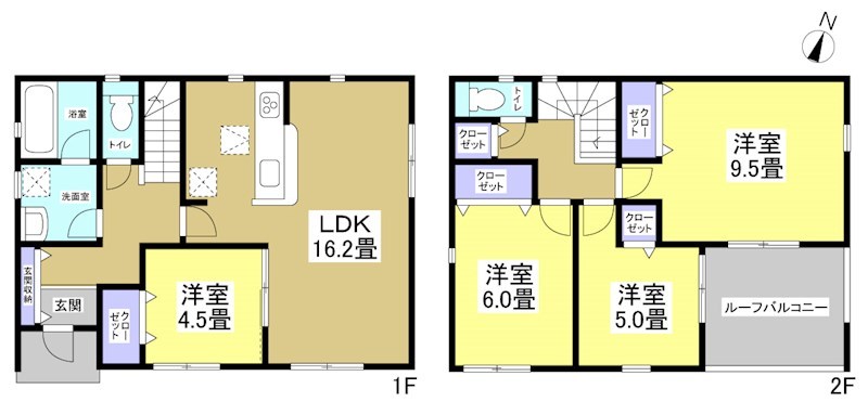 磐田市大久保 間取り図