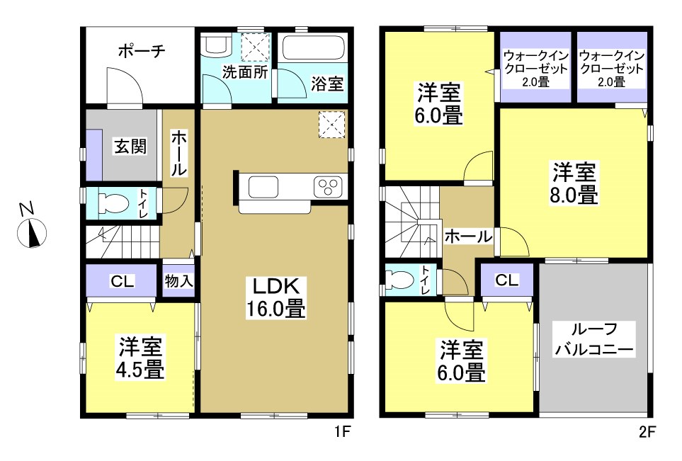 浜松市中央区田尻町 間取り図