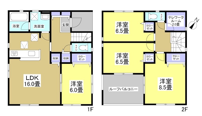 浜松市浜名区細江町中川 間取り図