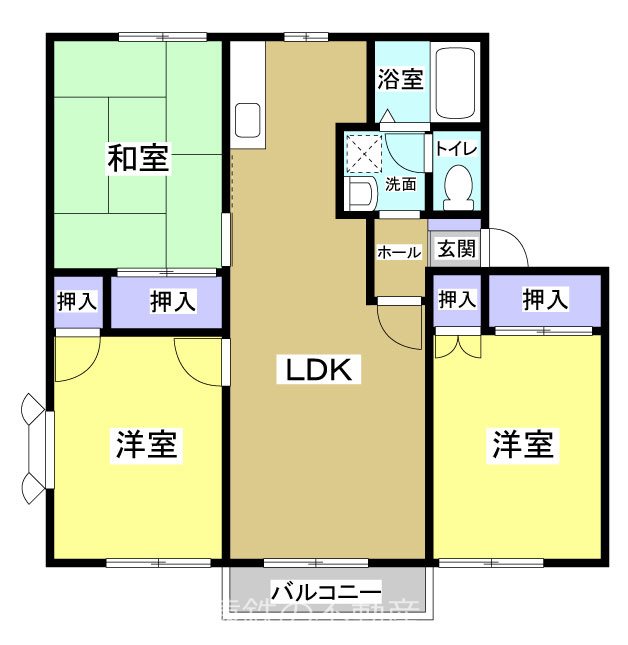 ラシーヌ広沢 間取図・土地図