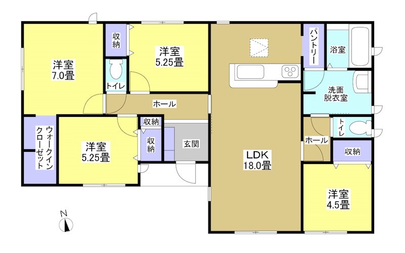 磐田市掛塚蟹町 間取り図