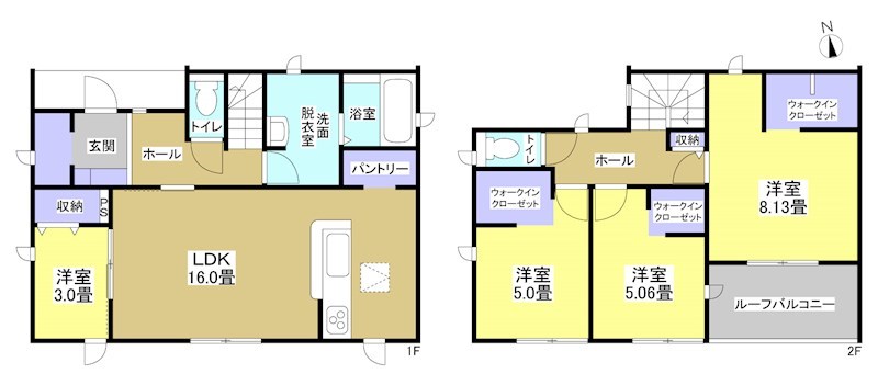 磐田市掛塚蟹町 間取り図