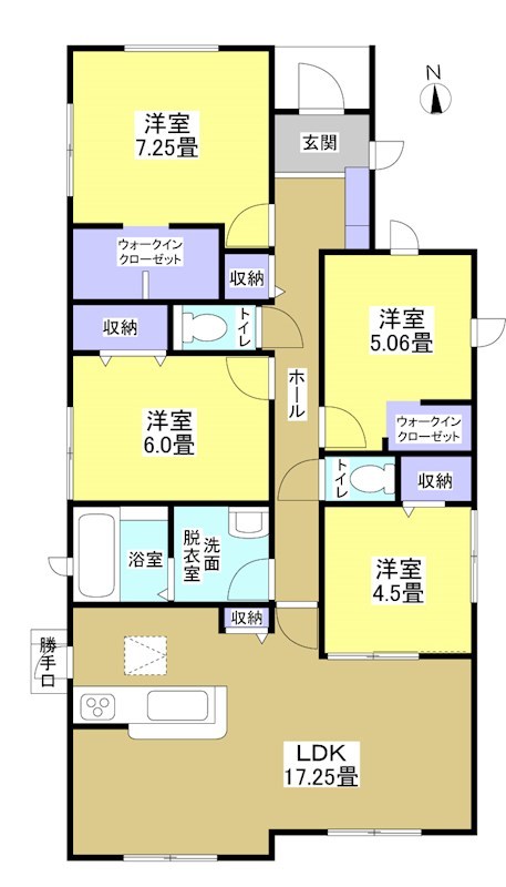 磐田市掛塚蟹町 間取り図