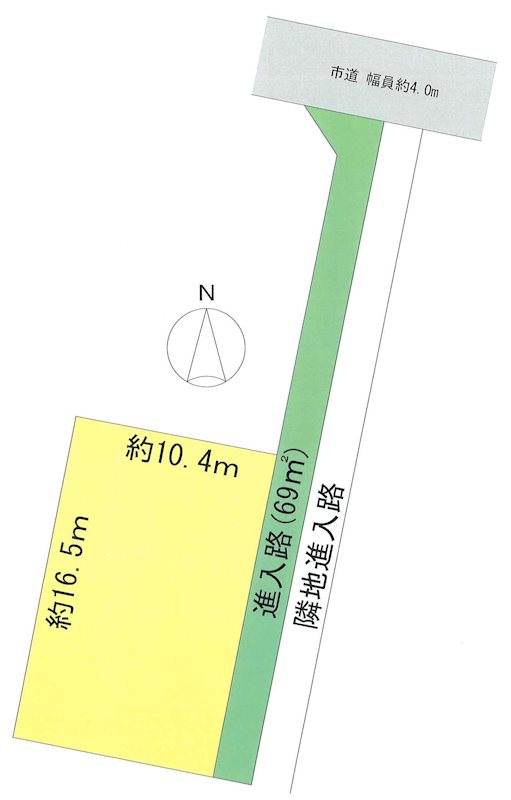 掛川市上西郷 間取り図