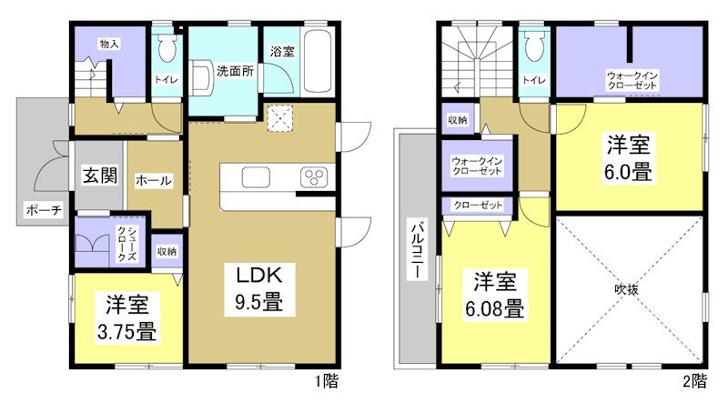 磐田市岩井 間取り図